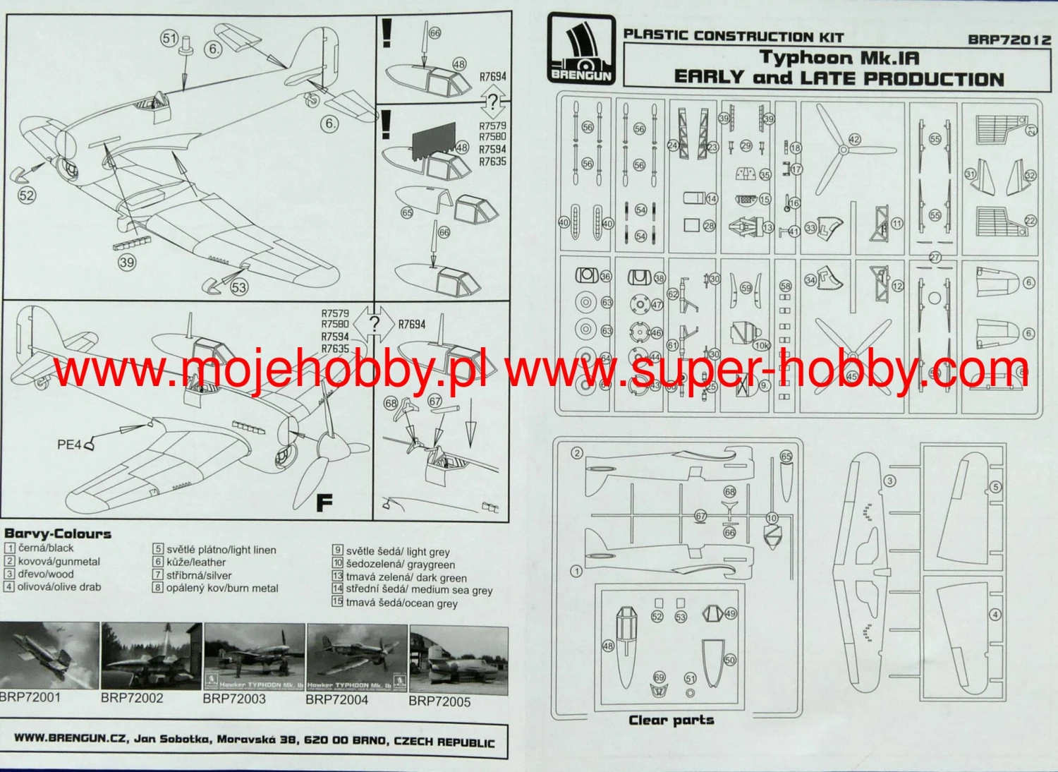 Brengun P72012 Typhoon Mk Ia 8 Brengun P72012 Typhoon Mk Ia - Image 6