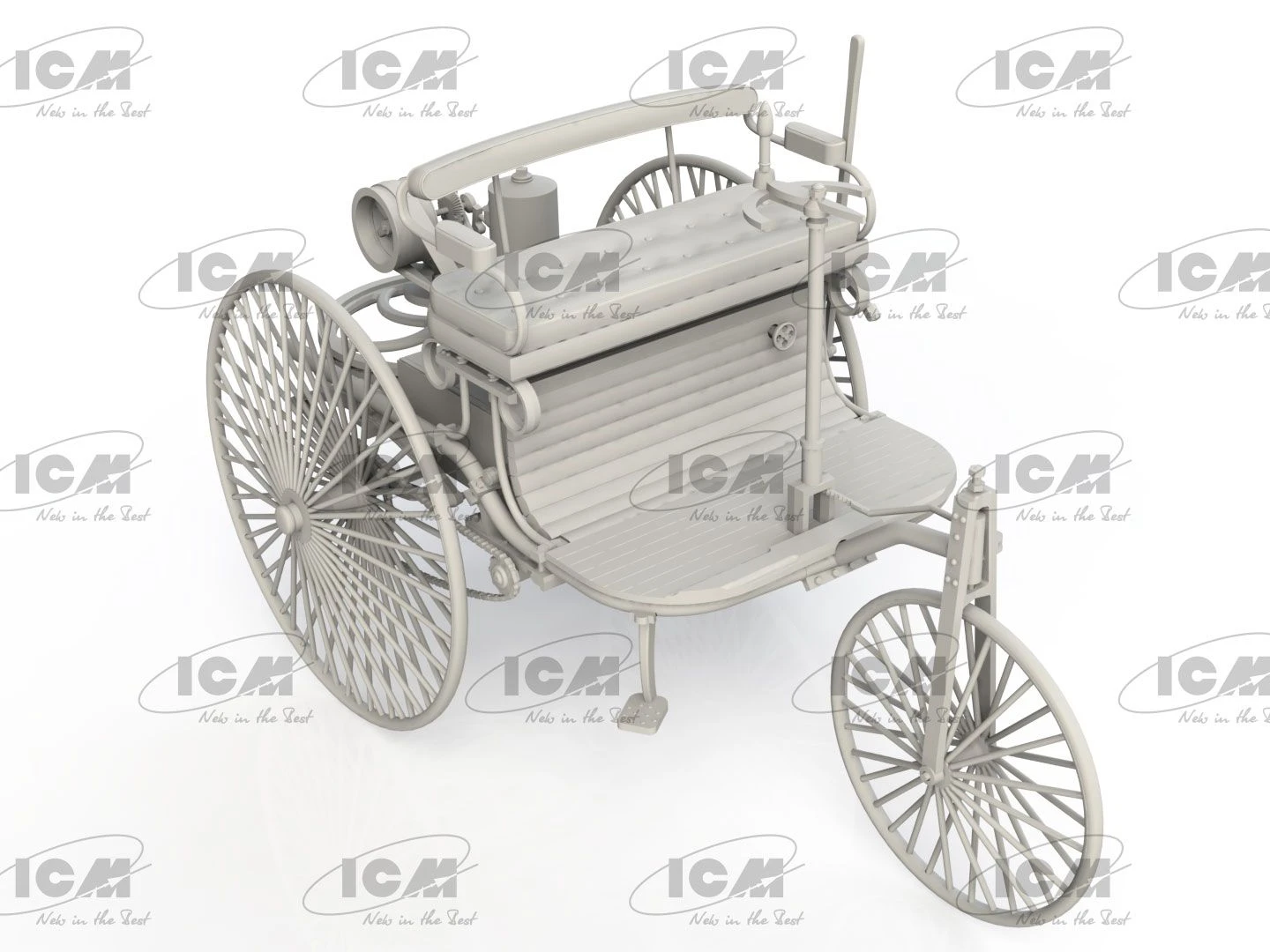 ICM 24042 Benz Patent-Motorwagen 1886 7 ICM 24042 Benz Patent-Motorwagen 1886 - Image 5