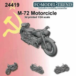 FC ModelTrend 24419 M72 Soviet Motorcycle