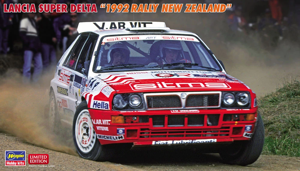 Hasegawa 20548 Lancia Super Delta "1992 Rally New Zealand" 3 Hasegawa 20548 Lancia Super Delta "1992 Rally New Zealand"