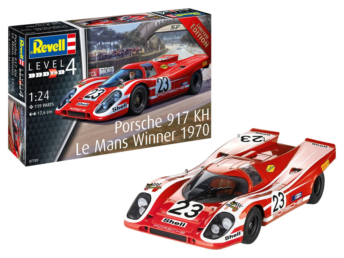 Revell 07709 Porsche 917K Le Mans Winner 1970 3 Revell 07709 Porsche 917K Le Mans Winner 1970