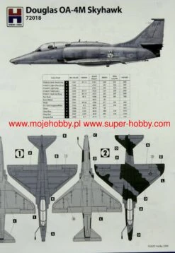 Hobby 2000 72018 Douglas OA-4M Skyhawk - Samurai -Toy Model Store 47423 2 HBD72018 2