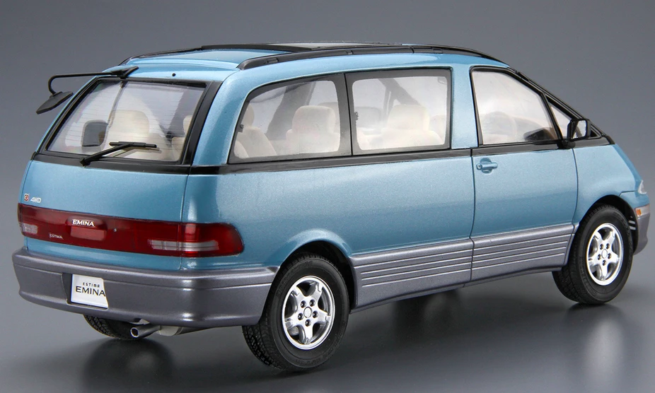 Aoshima 06135 MC#124 Toyota TCR11G Estima Lucida/ Emina '94 7 Aoshima 06135 MC#124 Toyota TCR11G Estima Lucida/ Emina '94 - Image 5