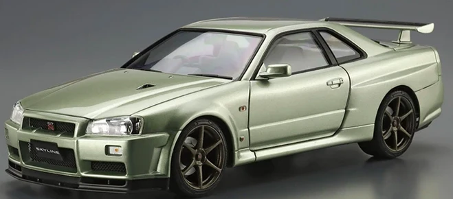 Aoshima 06275 MC#134 Nissan BNR34 Skyline GT-R V-Spec II Nur. '02 4 Aoshima 06275 MC#134 Nissan BNR34 Skyline GT-R V-Spec II Nur. '02 - Image 2