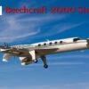 A-Model 72279 Beechcraft 2000A Starship -Toy Model Store 4869 rd