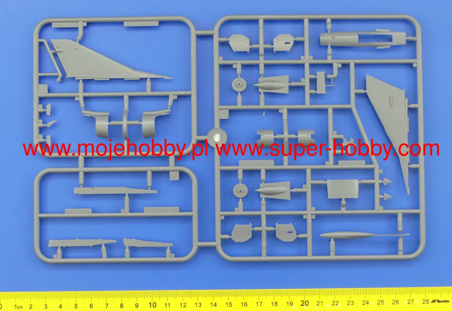 Special Hobby 72352 Mirage IIIC 7 Special Hobby 72352 Mirage IIIC - Image 5