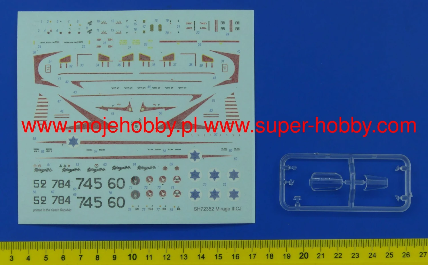 Special Hobby 72352 Mirage IIIC 10 Special Hobby 72352 Mirage IIIC - Image 8