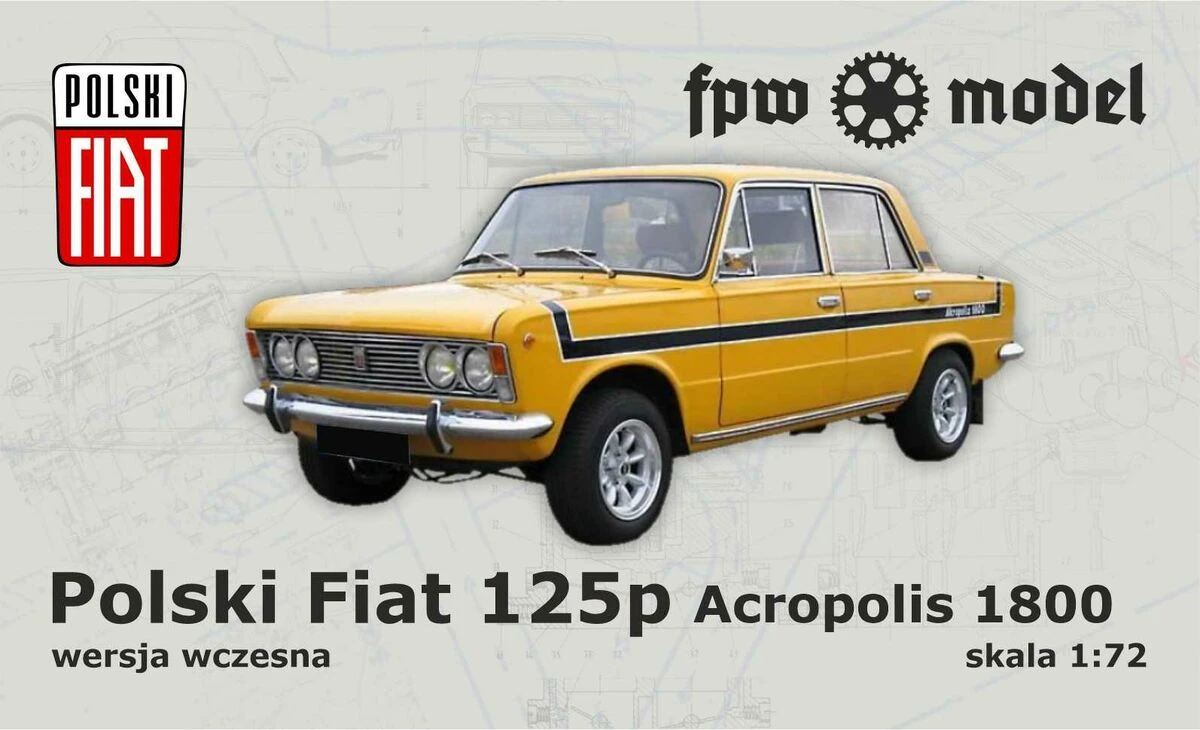 FPW Model 72609 Polski Fiat 125p - Hybrid, Acropolis 1800, Civilian 3 FPW Model 72609 Polski Fiat 125p - Hybrid, Acropolis 1800, Civilian
