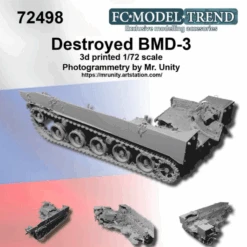 FC ModelTrend 72498 BMD.3 Destroyed