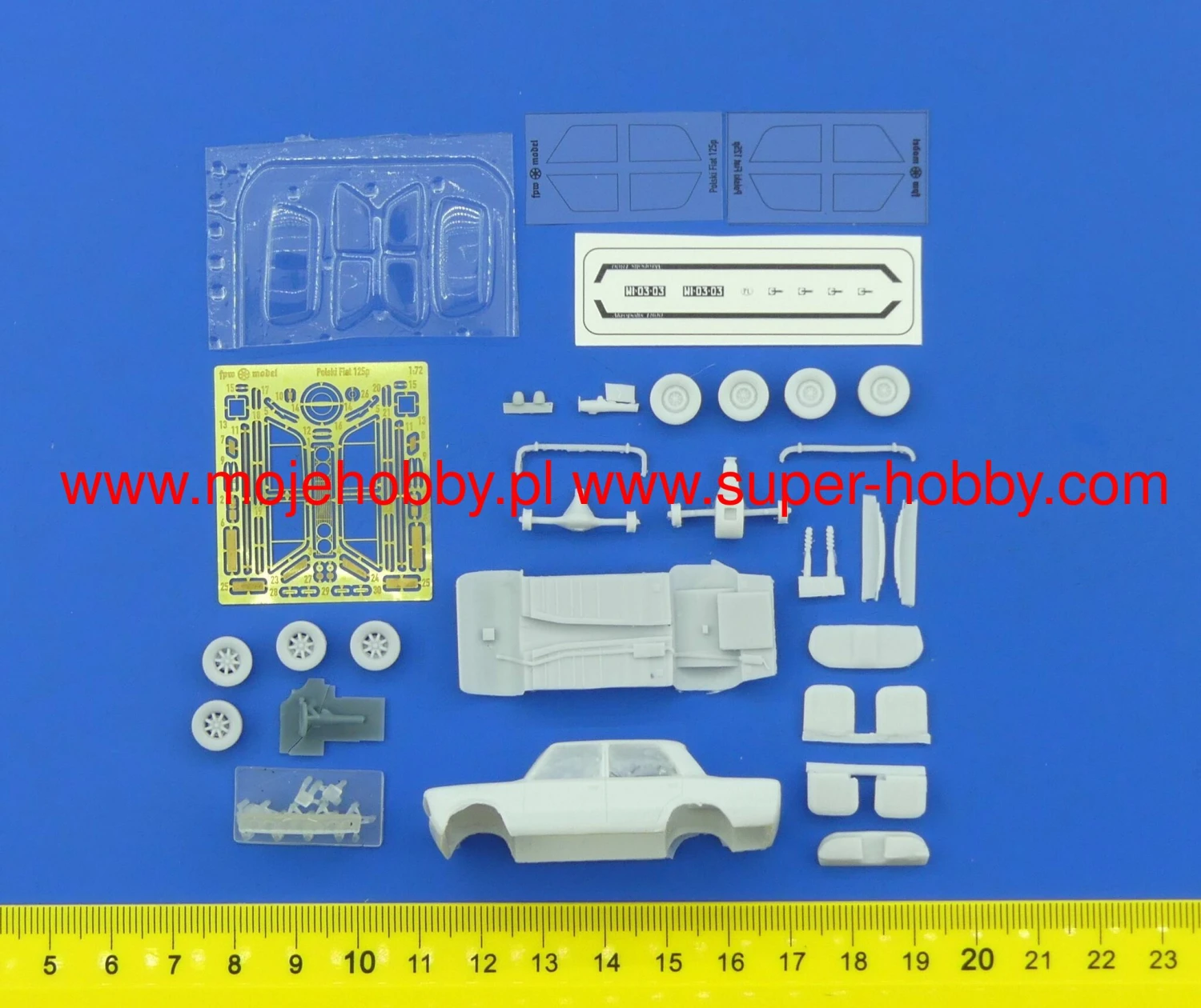 FPW Model 72609 Polski Fiat 125p - Hybrid, Acropolis 1800, Civilian 4 FPW Model 72609 Polski Fiat 125p - Hybrid, Acropolis 1800, Civilian - Image 2