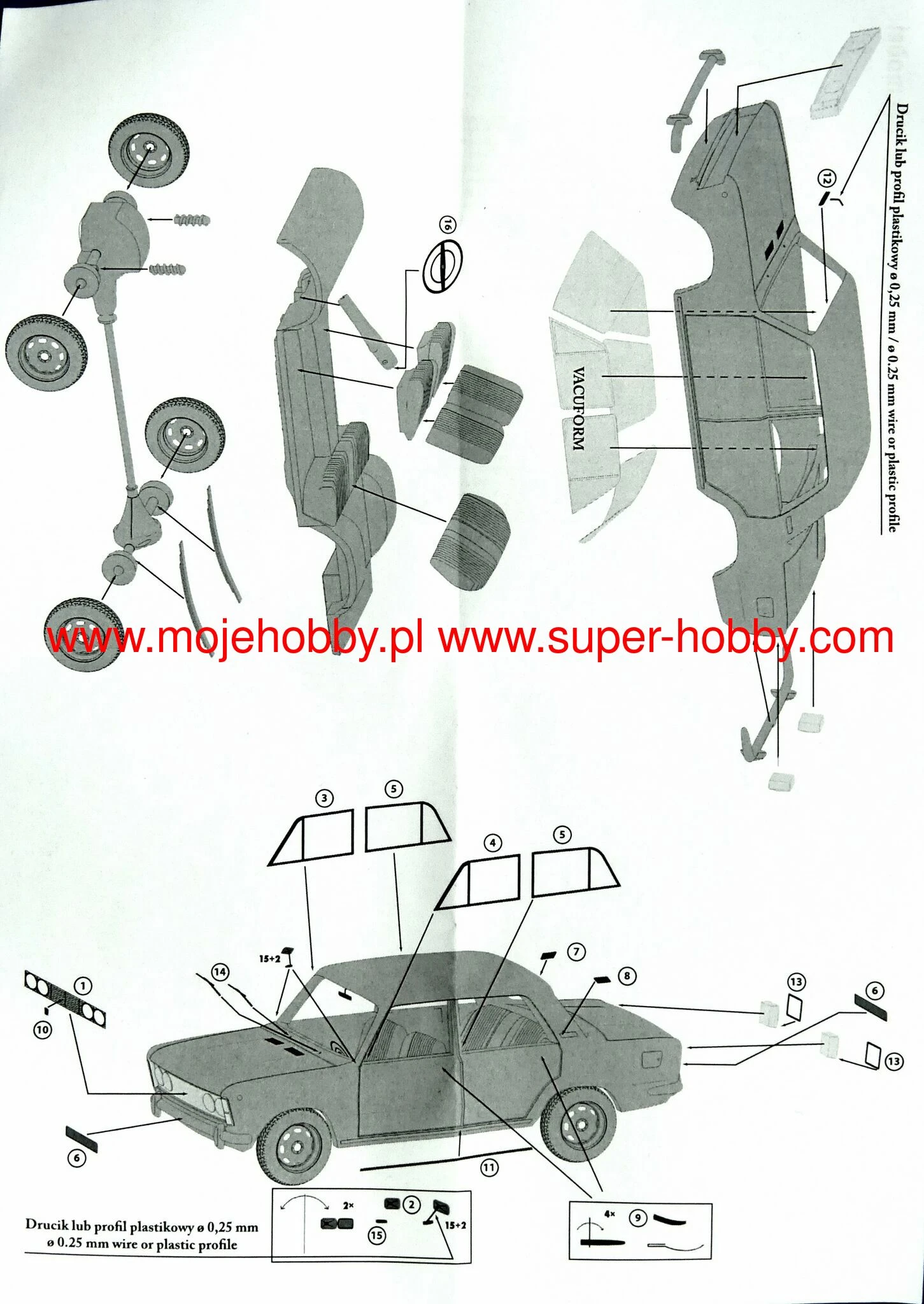 FPW Model 72609 Polski Fiat 125p - Hybrid, Acropolis 1800, Civilian 5 FPW Model 72609 Polski Fiat 125p - Hybrid, Acropolis 1800, Civilian - Image 3