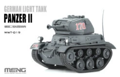 NEW! Meng Model WWT019 World War Toons Panzer II German Light Tank -Toy Model Store 52928 mng wwt019 3