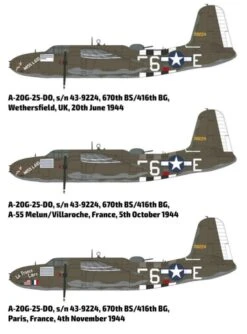 NEW! HK Models 01E039 A-20G Havoc Over Europe 12 NEW! HK Models 01E039 A-20G Havoc Over Europe -Toy Model Store 53331 hkm 01e039 4