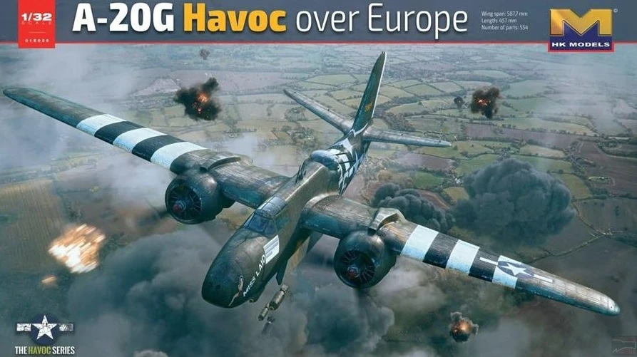 NEW! HK Models 01E039 A-20G Havoc Over Europe 3 NEW! HK Models 01E039 A-20G Havoc Over Europe