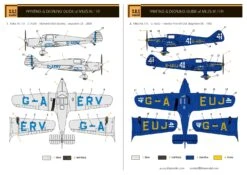 NEW! SBS Model 7033 Miles M.11A Whitney Straight 'Civilian' -Toy Model Store 54101 sbs 7033 3