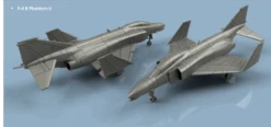 NEW! L'Arsenal 2.0 3D400159 F-4 B Phantom II Wings Folded (5 Planes)