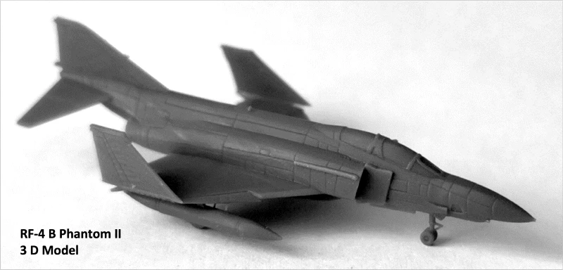 NEW! L'Arsenal 2.0 3D700167 RF-4 B Phantom II Wings Folded (5 Planes) 5 NEW! L'Arsenal 2.0 3D700167 RF-4 B Phantom II Wings Folded (5 Planes) - Image 3