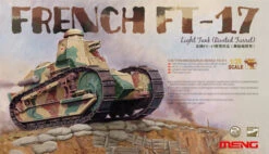 Meng Model TS011 TS-011 French FT-17 Light Tank (Riveted Turret)