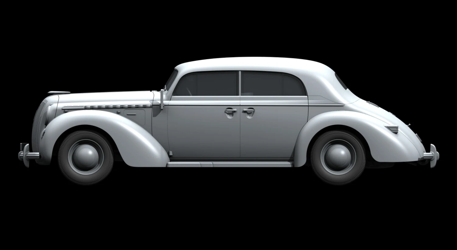 ICM 24023 Admiral Saloon (WWII German Passenger Car) 7 ICM 24023 Admiral Saloon (WWII German Passenger Car) - Image 6