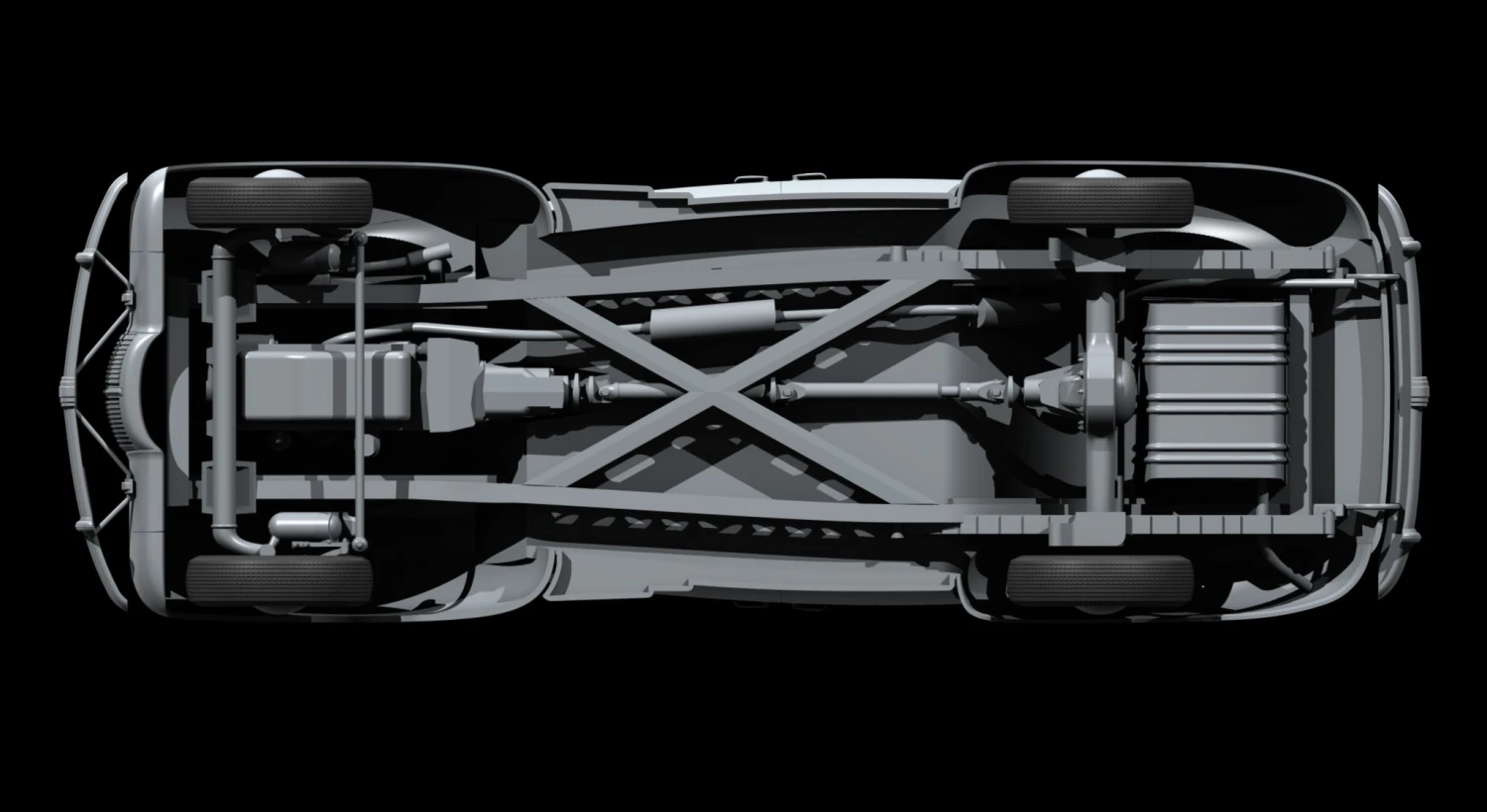 ICM 24023 Admiral Saloon (WWII German Passenger Car) 8 ICM 24023 Admiral Saloon (WWII German Passenger Car) - Image 7