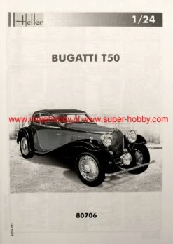 Heller 80706 BUGATTI T.50 -Toy Model Store 5738 2 hlr80706 1