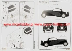 Heller 80706 BUGATTI T.50 -Toy Model Store 5738 2 hlr80706 7