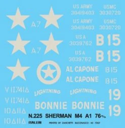 Italeri 0225 M4-A1 Sherman -Toy Model Store 7484 2 auto downl