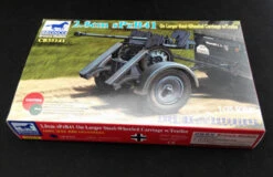 Bronco CB35141 2.8cm SPzB41 On Larger Steel-Wheeled Carriage W/Trailer -Toy Model Store 8618 5 auto downl